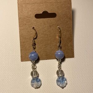 Handmade Glass Beaded Earrings